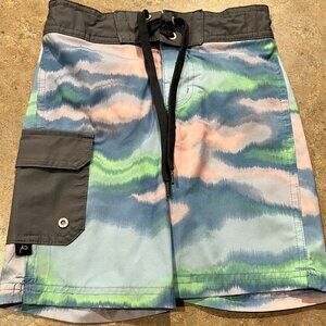 Boys' Tie-Dye Swim Trunks - art class